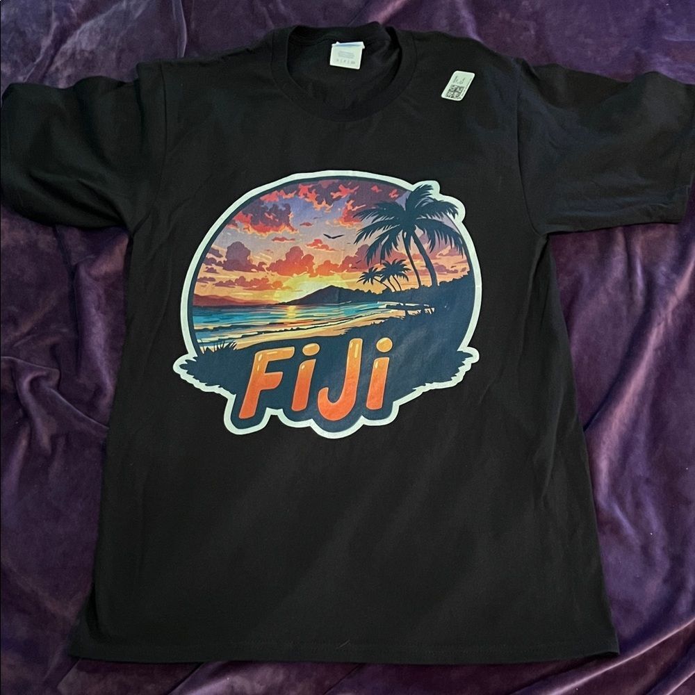 Fiji Beach Graphic T-Shirt (Men’s S)